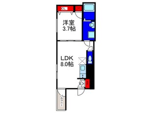 Ｆ　ａｓｅｃｉａ　Ｄｉｏｎｅの物件間取画像